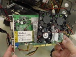 JJ's Pride and Joy, his Geforce2 Ultra 64mb AGP card, with custom cooling. :)