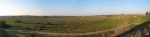 My second panoramic shot. This is overlooking a farm field from a local park (Woodward park). I knew enough at this point to lock the exposure so you can't see where the pics ajoin. But I didn't use 'stich' mode here either.