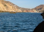 Pelican Island w/ Cabo in the background, and a stranger's shadow in the foreground!