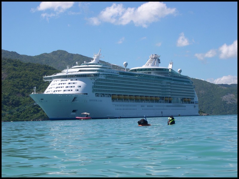 Another shot of the 'Navigator of the Seas'.